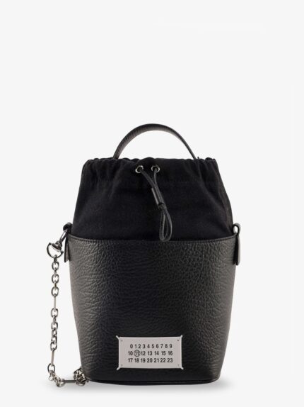 Maison Margiela 5AC Bucket Small Leather Bucket Bag