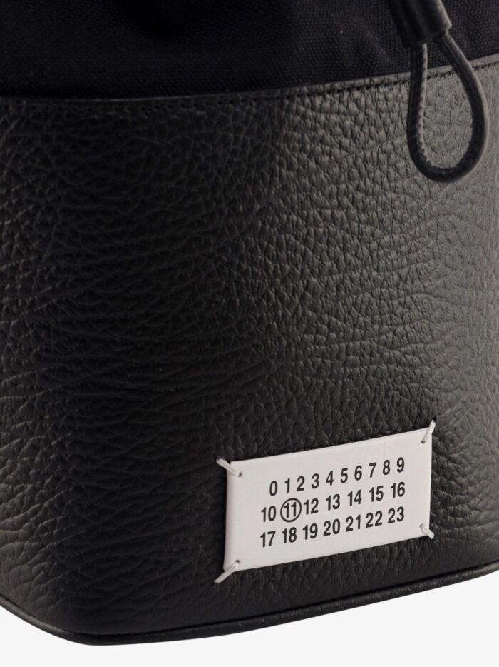 Maison Margiela 5AC Bucket Small Leather Bucket Bag