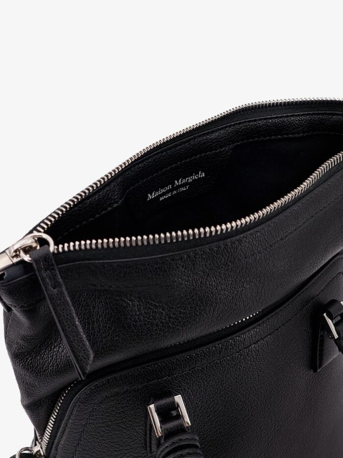 Maison Margiela 5AC East West Leather Bag With Shoulder Strap