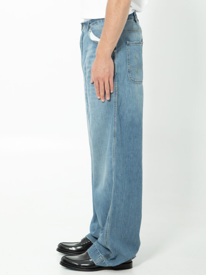 Maison Margiela Blue wide-leg jeans