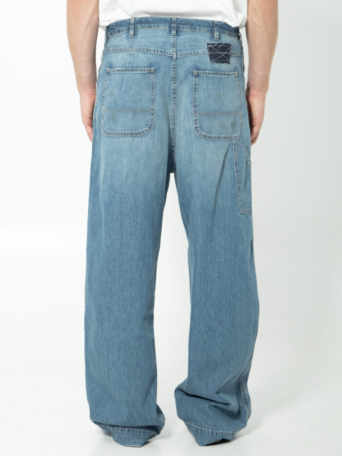 Maison Margiela Blue wide-leg jeans