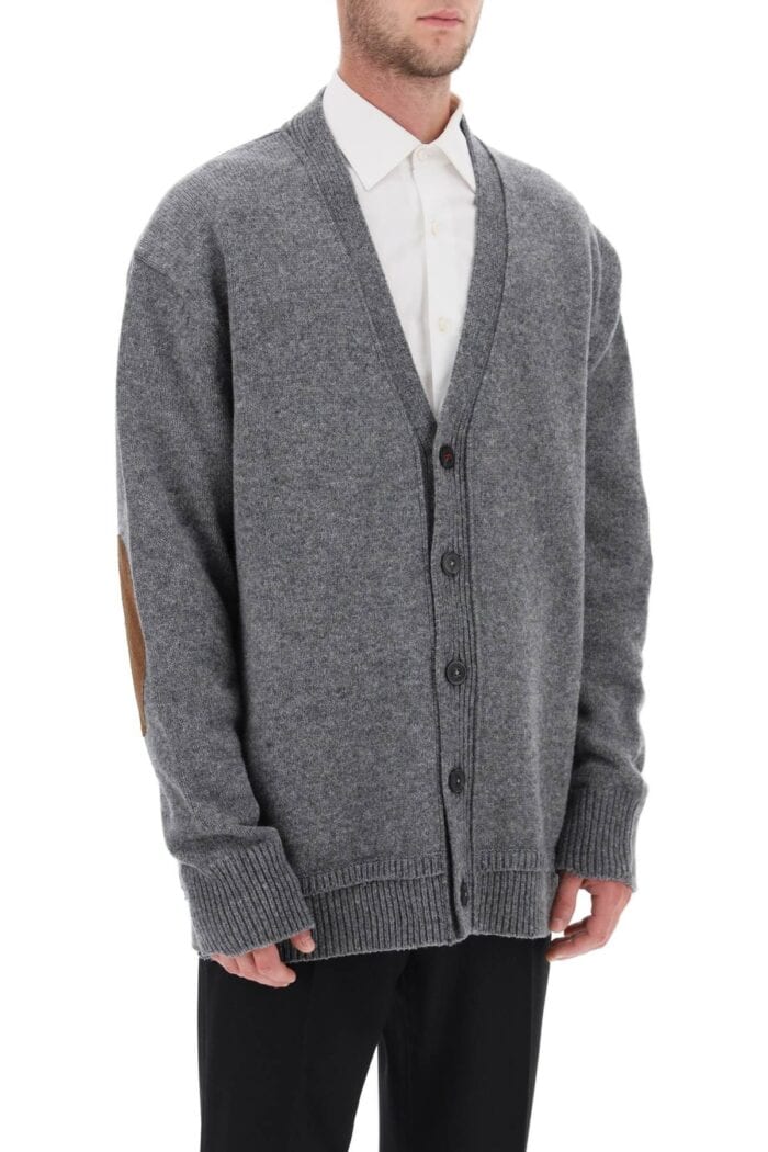 Maison Margiela Cardigan With Elbow Patches