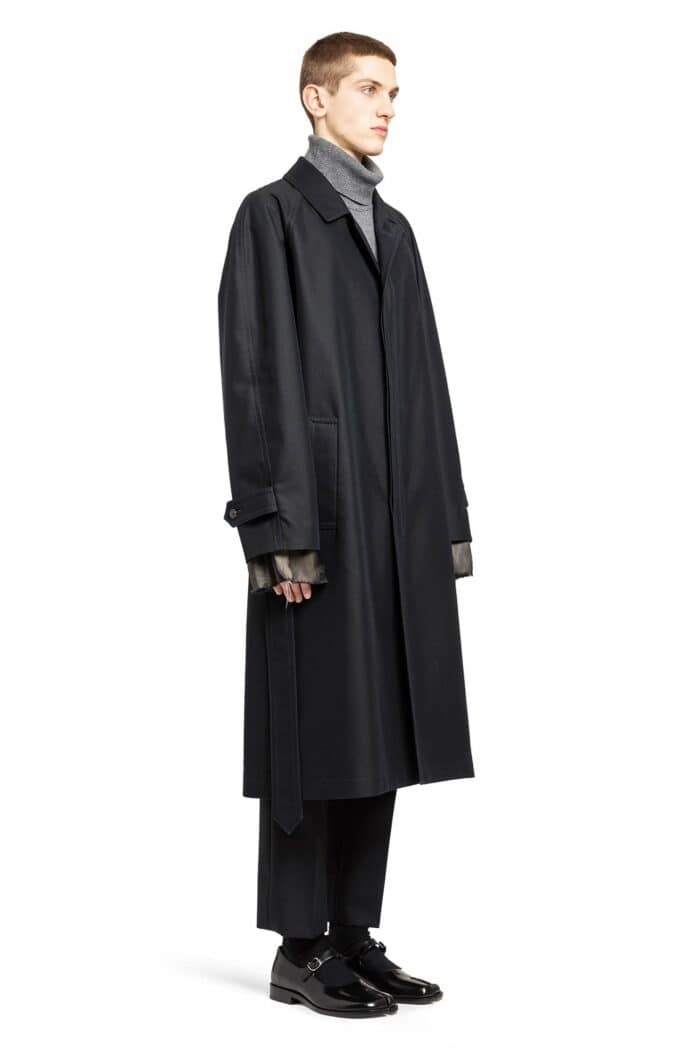 MAISON MARGIELA Cotton Nylon Trench Coat