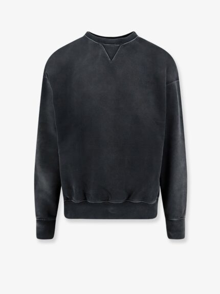 Maison Margiela Cotton Sweatshirt With Front Embroidered Logo