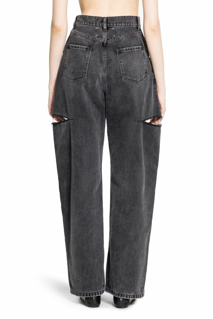 MAISON MARGIELA Cut-out Distressed Jeans