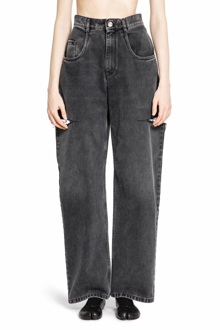 MAISON MARGIELA Cut-out Distressed Jeans