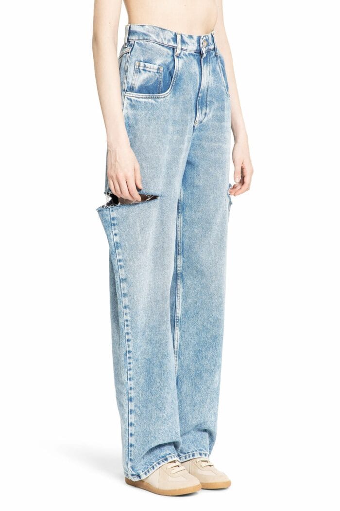 MAISON MARGIELA Denim Jeans With Slash Details