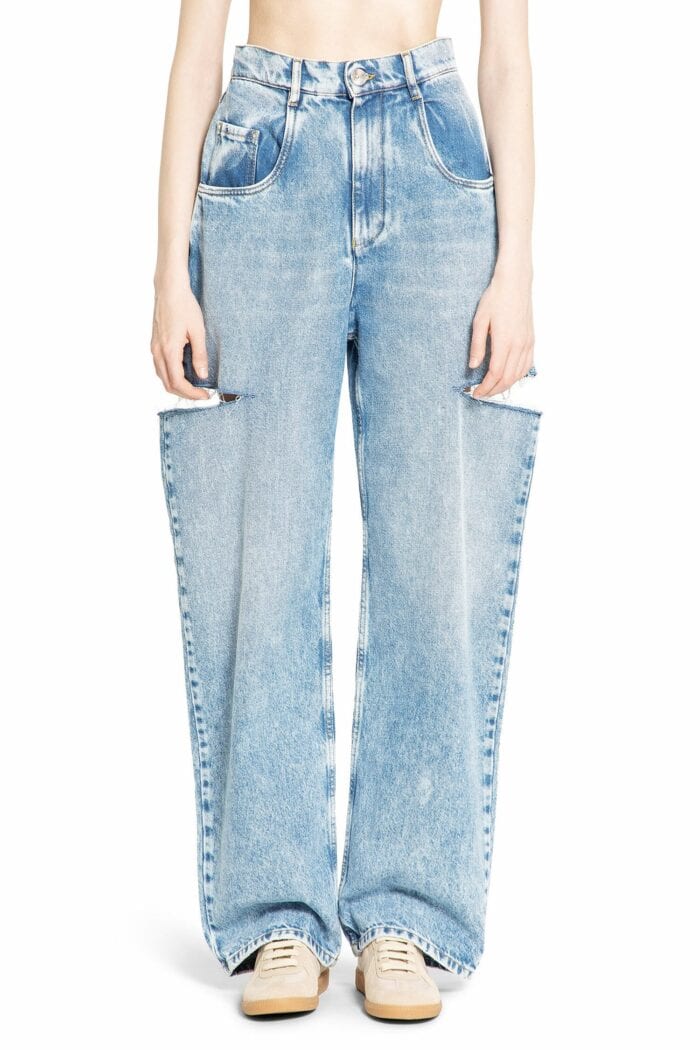 MAISON MARGIELA Denim Jeans With Slash Details