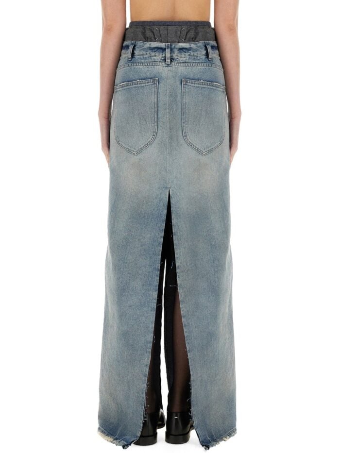 Maison Margiela DENIM SKIRT "ANONYMITY OF THE LINING"