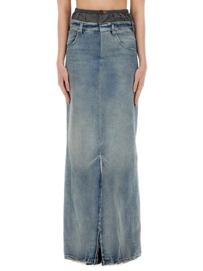 Maison Margiela DENIM SKIRT "ANONYMITY OF THE LINING"