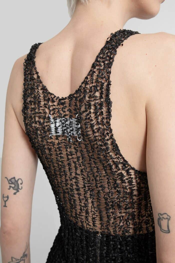 MAISON MARGIELA Floral Lace Tank Top