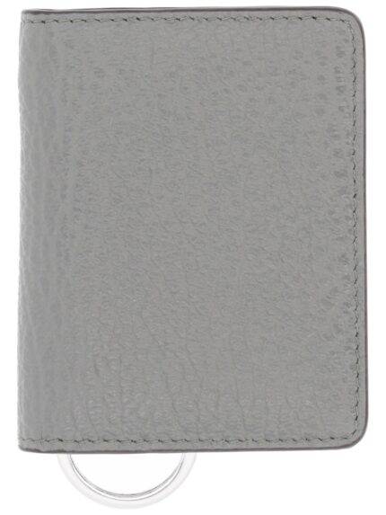Maison Margiela "FOUR STITCHES" CARD HOLDER WITH KEY RING