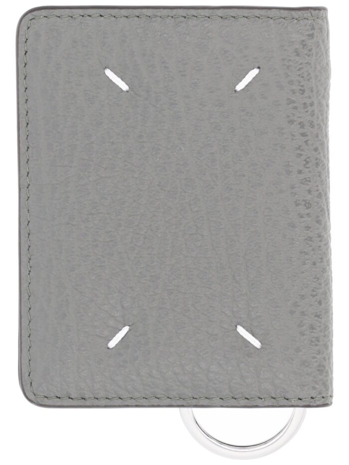 maison margiela "four stitches" card holder with key ring Maison Margiela "FOUR STITCHES" CARD HOLDER WITH KEY RING