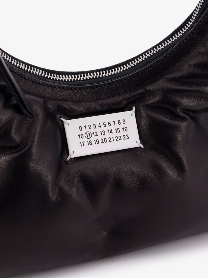Maison Margiela Glam Slam Hobo Small Leather Shoulder Bag