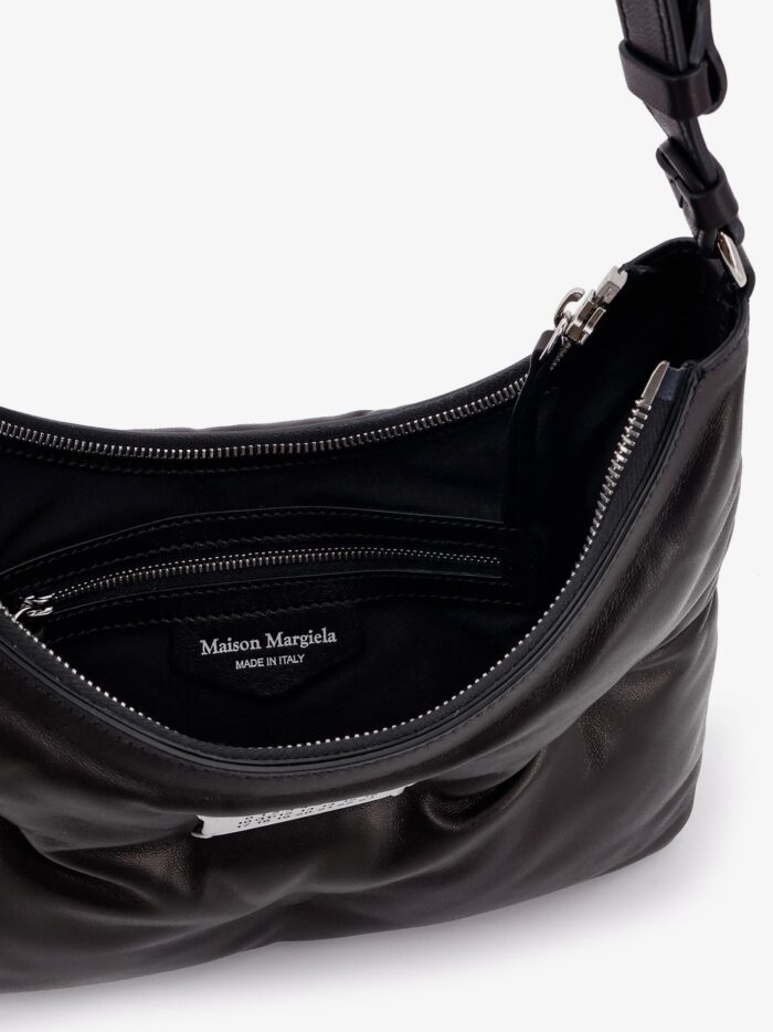 Maison Margiela Glam Slam Hobo Small Leather Shoulder Bag