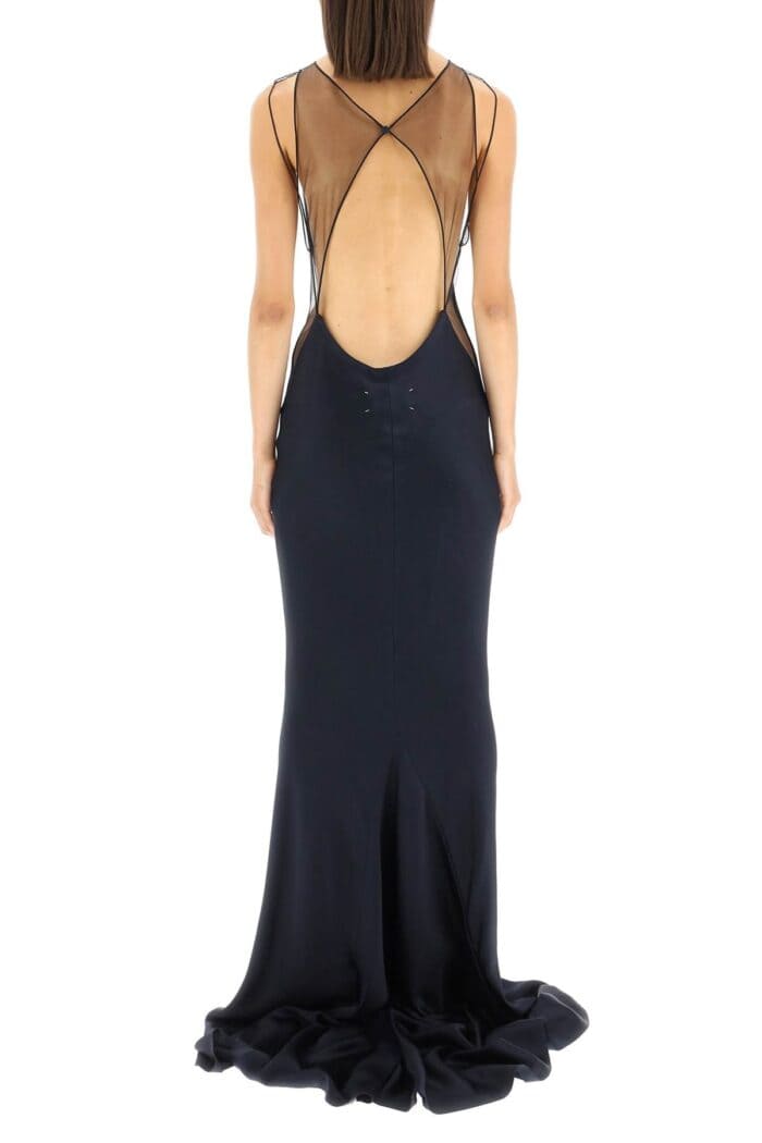 Maison Margiela Hammered Satin Gown