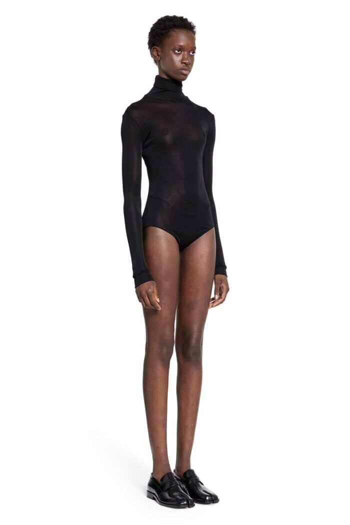 MAISON MARGIELA High-Neck Bodysuit