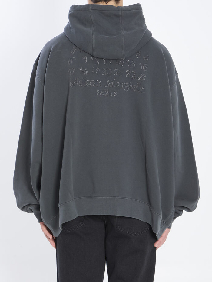 Maison Margiela Hoodie with numeric logo