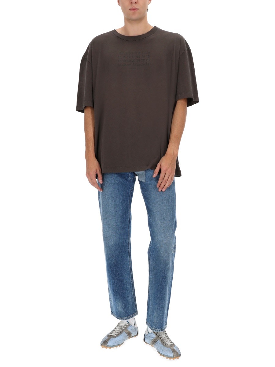 Maison Margiela JEANS WITH SHELTER DETAIL