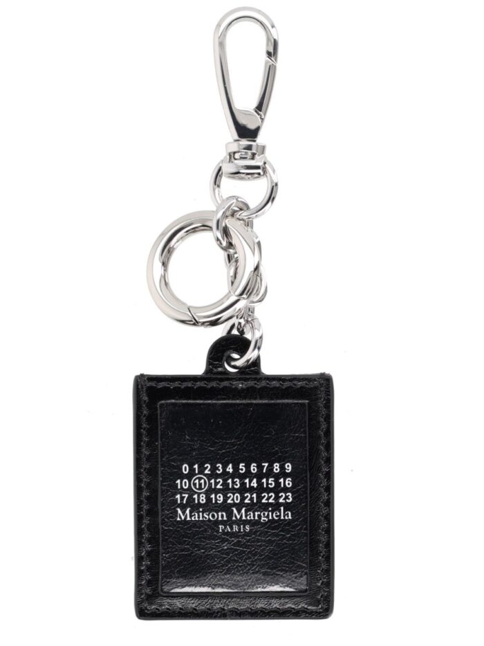 maison margiela leather keychain Maison Margiela LEATHER KEYCHAIN