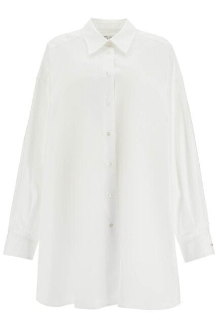 MAISON MARGIELA Maxi Oxford Shirt In Italian