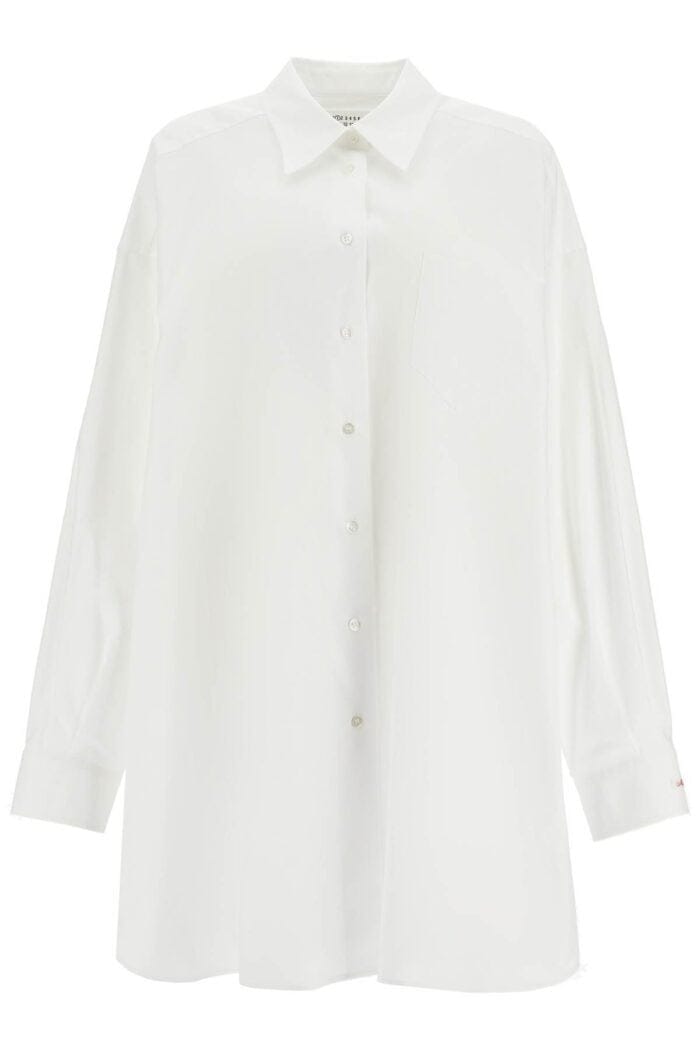 MAISON MARGIELA Maxi Oxford Shirt In Italian