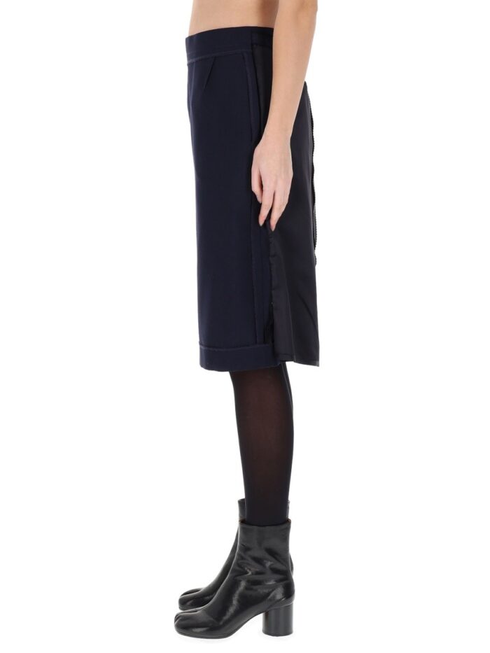 Maison Margiela MIDI SKIRT WITH ZIPPER DETAIL