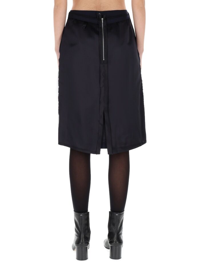 Maison Margiela MIDI SKIRT WITH ZIPPER DETAIL