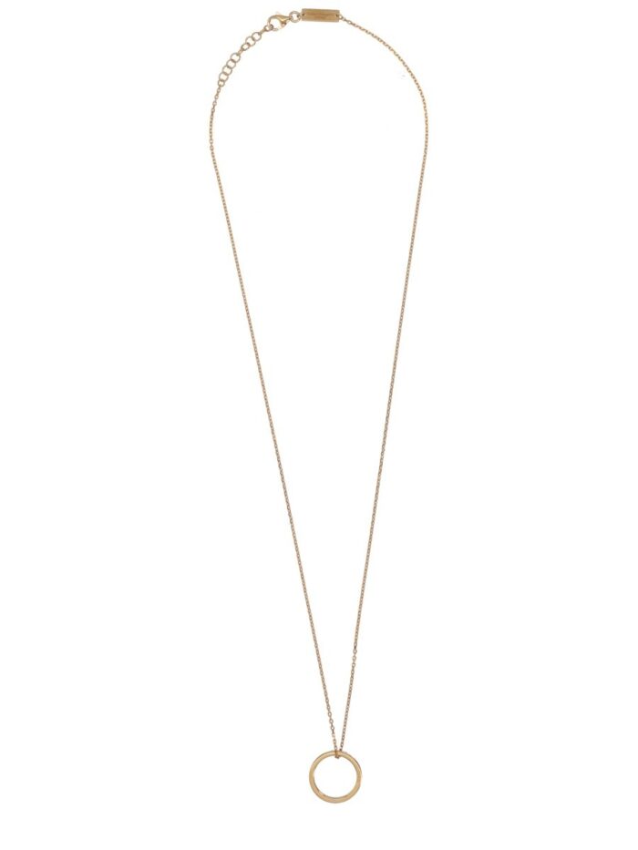 Maison Margiela NECKLACE WITH RING PENDANT