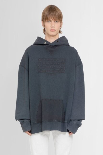 MAISON MARGIELA Number Logo Oversized Hodie