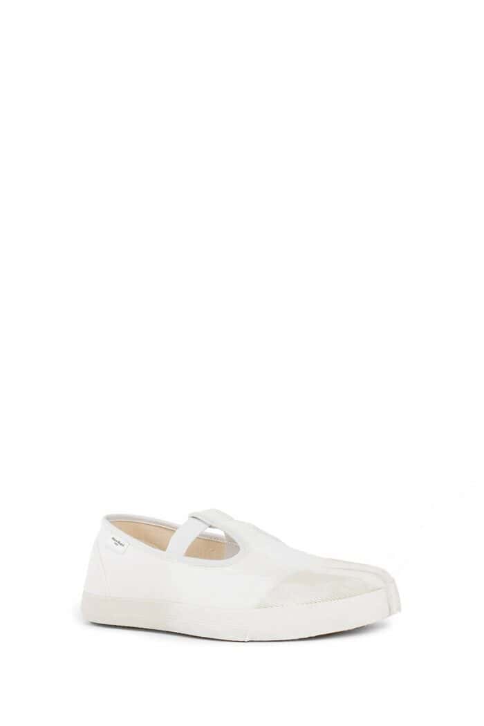 MAISON MARGIELA On The Deck Tabi Mary Jane Bianchetto Sneakers