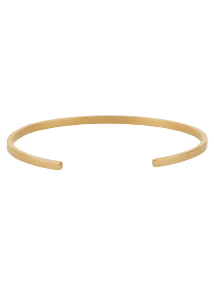 Maison Margiela OPEN BRACELET WITH LOGO