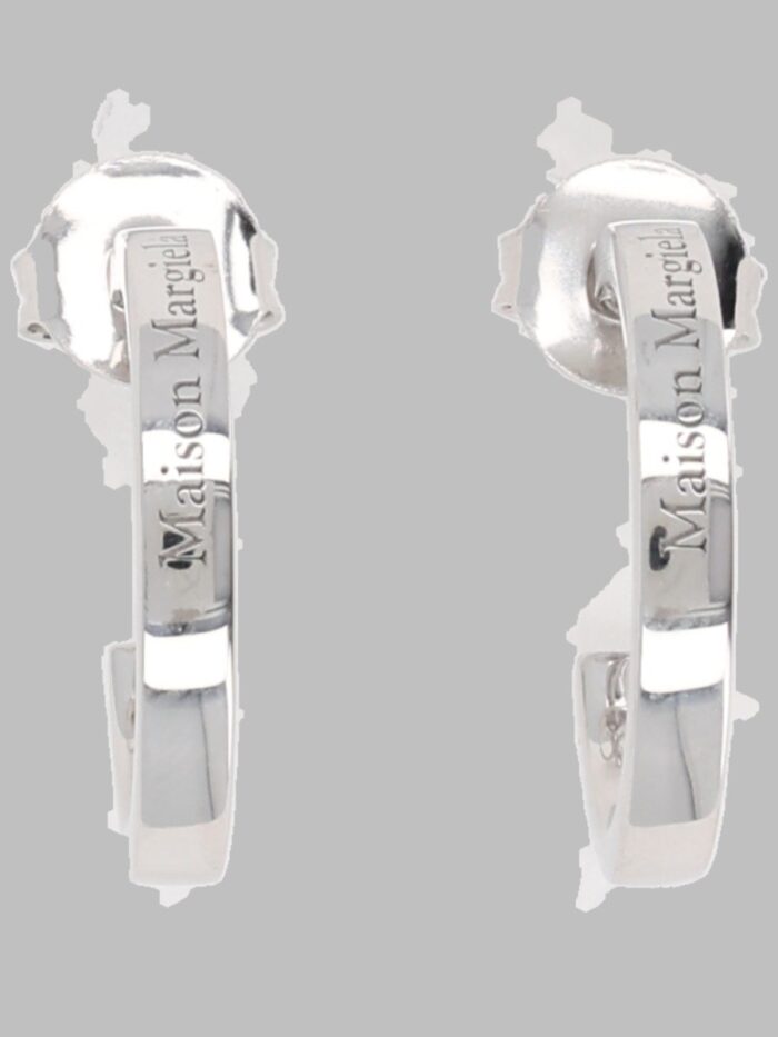 maison margiela orecchini con logo Maison Margiela ORECCHINI CON LOGO