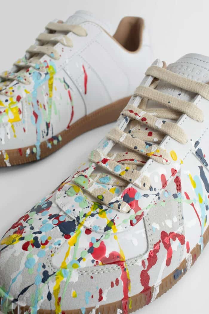 MAISON MARGIELA Paint Drop Replica Sneakers