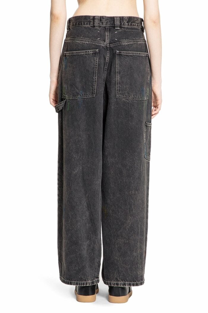 MAISON MARGIELA Paint Wide-leg Jeans