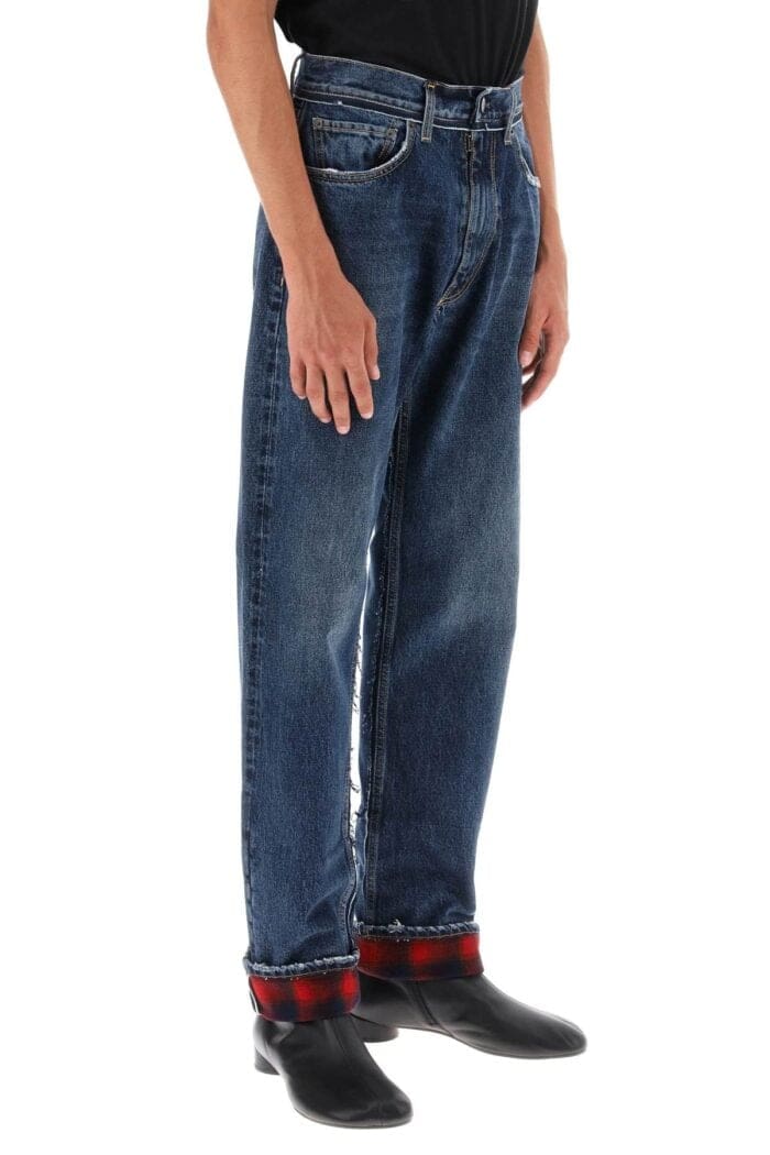 Maison Margiela Pendleton Jeans With Inserts