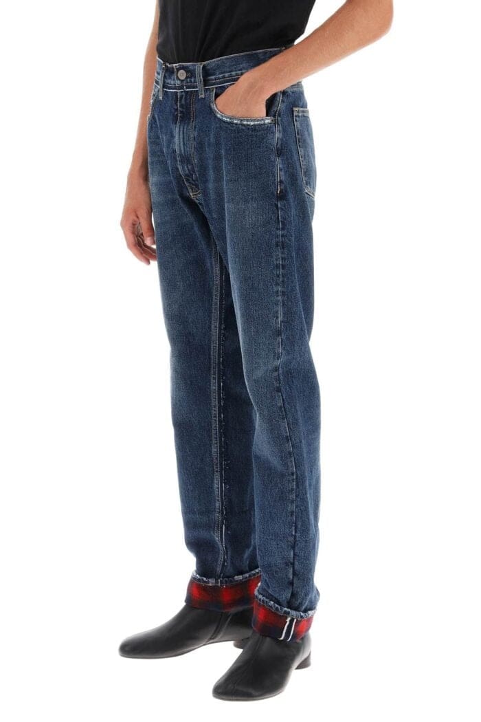 Maison Margiela Pendleton Jeans With Inserts