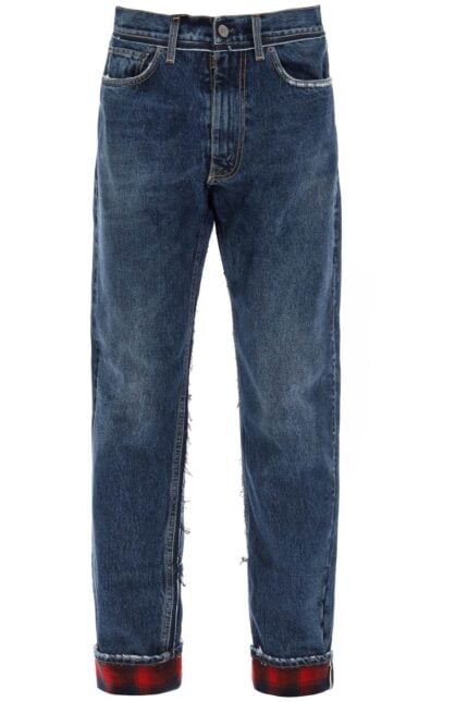 Maison Margiela Pendleton Jeans With Inserts