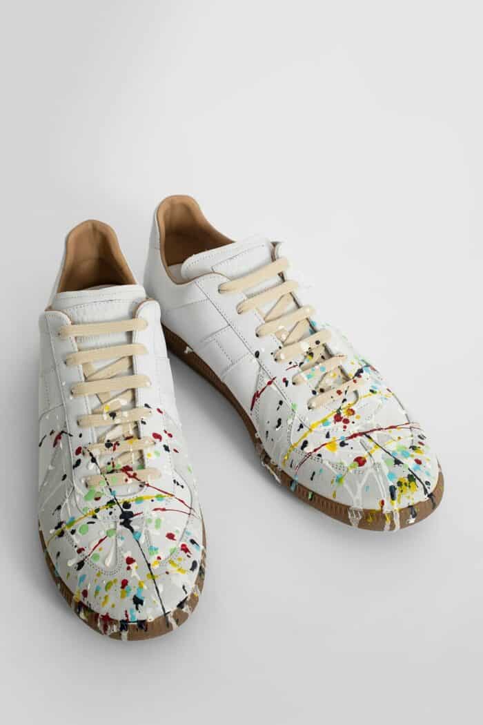 MAISON MARGIELA Replica Paint Drop Sneakers