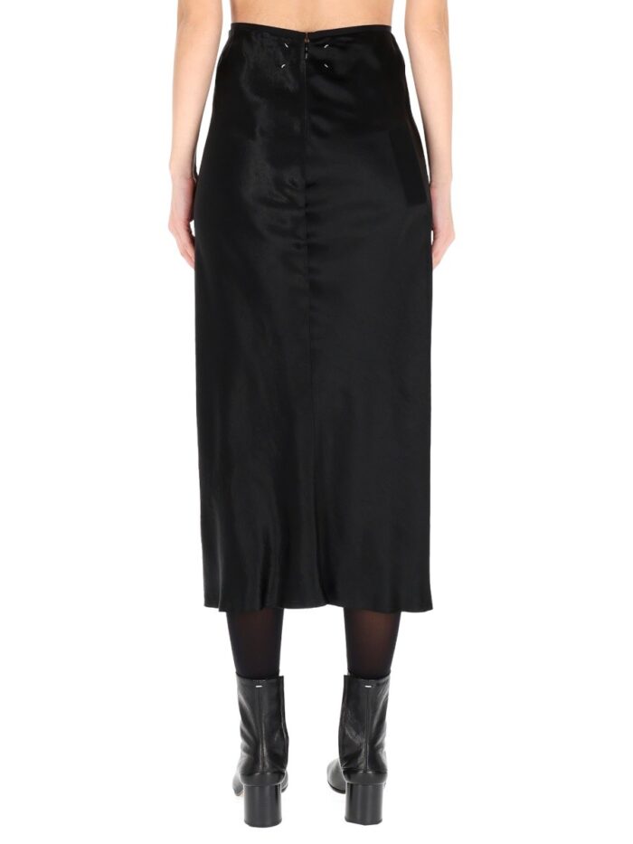 Maison Margiela SATIN MIDI SKIRT