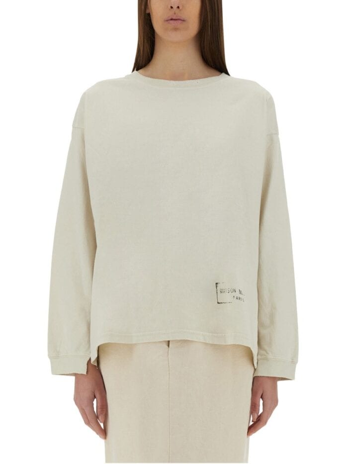 Maison Margiela SHIRT WITH PRINTED LOGO