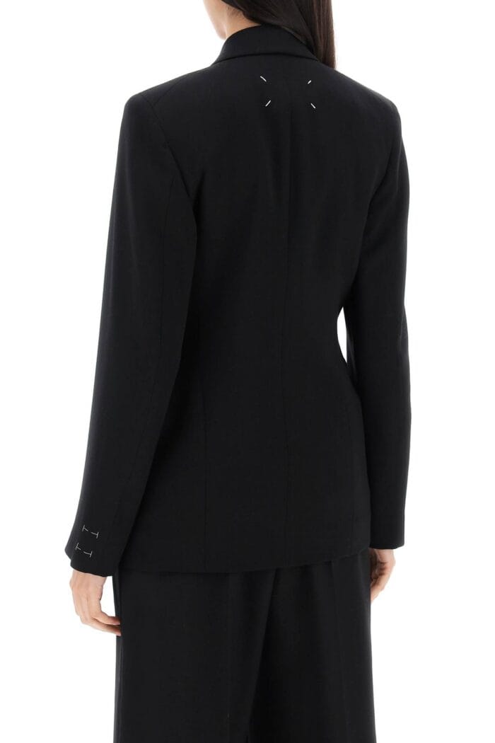 MAISON MARGIELA Slim-fit Wool Jacket With A Fitted Waist