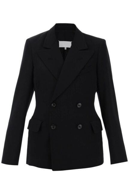 MAISON MARGIELA Slim-fit Wool Jacket With A Fitted Waist