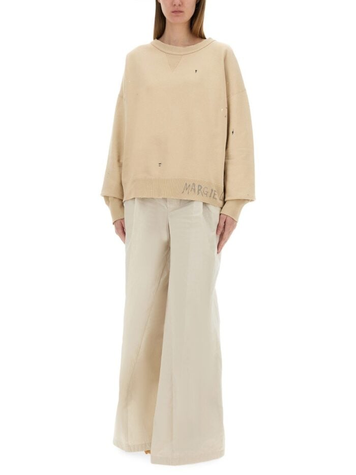 Maison Margiela SWEATSHIRT WITH HANDWRITTEN LOGO