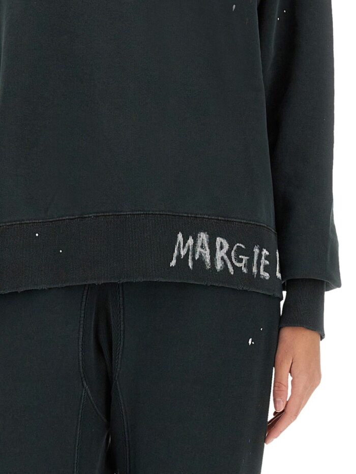 Maison Margiela SWEATSHIRT WITH HANDWRITTEN LOGO