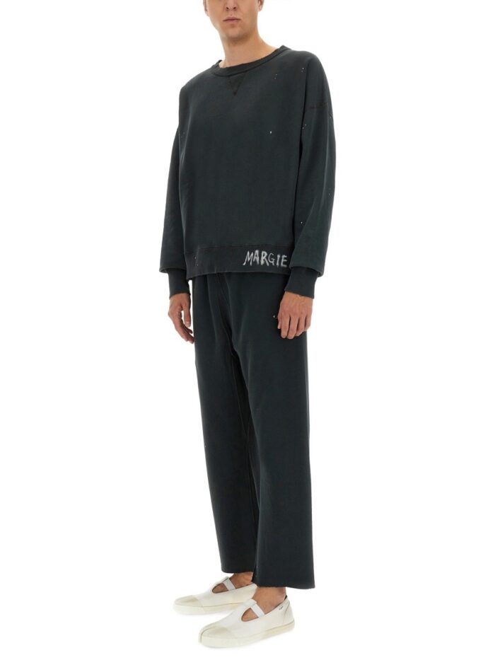 Maison Margiela SWEATSHIRT WITH HANDWRITTEN LOGO