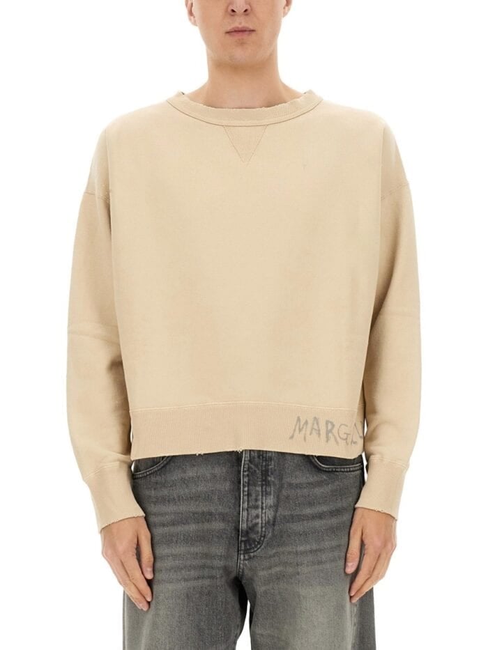 Maison Margiela SWEATSHIRT WITH HANDWRITTEN LOGO