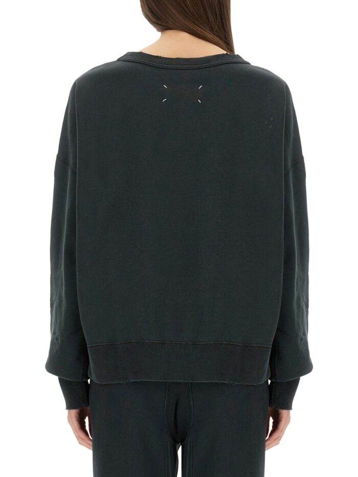 Maison Margiela SWEATSHIRT WITH HANDWRITTEN LOGO