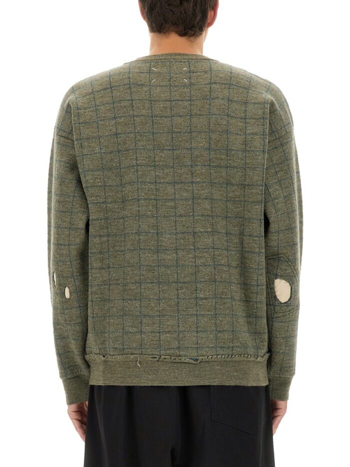 Maison Margiela SWEATSHIRT WITH WORN EFFECT