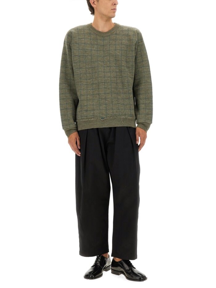Maison Margiela SWEATSHIRT WITH WORN EFFECT